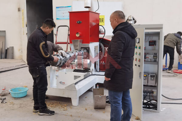 commercial fish feed extruder new technology